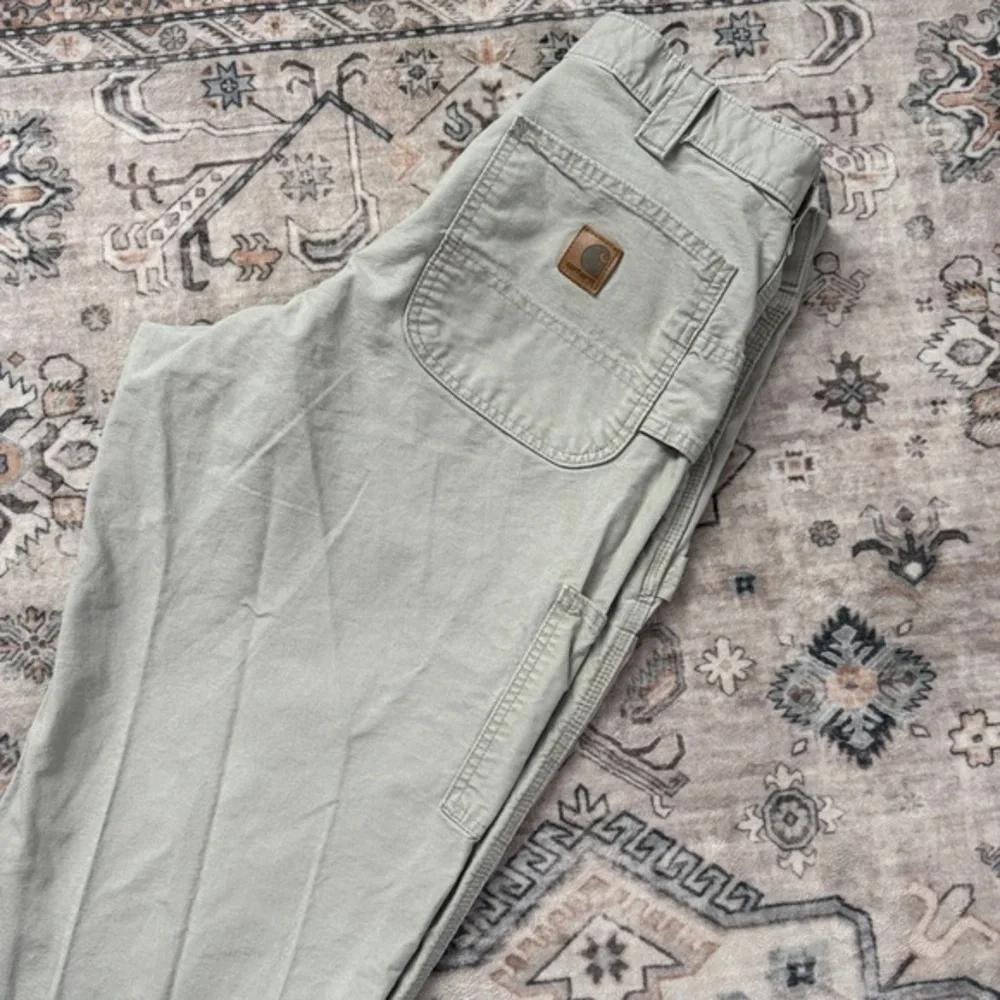 CARHARTT‎ Tan 100% Cotton Straight Leg Dungaree Fit Pants